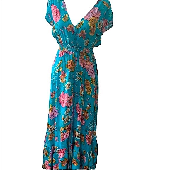 Jaase Carmen Floral Boho Maxi Dress - Picture 10 of 16